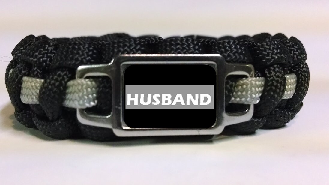 Thin Gray Line Corrections I Love You to the Moon & Back Paracord Bracelet Thin Gray Line Corrections I Love You to the Moon & Back Paracord Bracelet