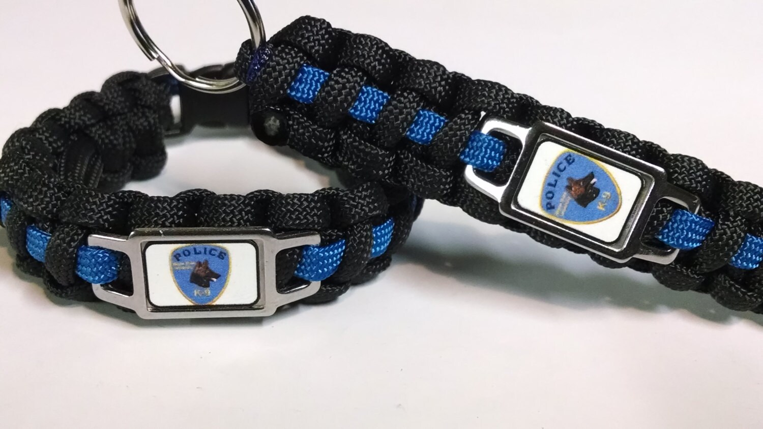 Thin Blue Line K-9 Paw Bracelet - Elite K9