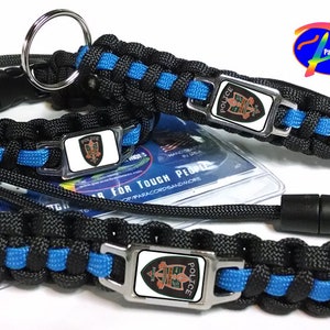 Florida A & M University FAMU Police Department PD Public Safety FAMUPD Paracord Survival Bracelet Key Chain Lanyard Triple Set