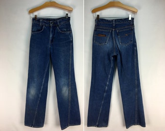 Vintage 70s Womens Levis White Tab Straight Leg Relaxed Denim Etsy