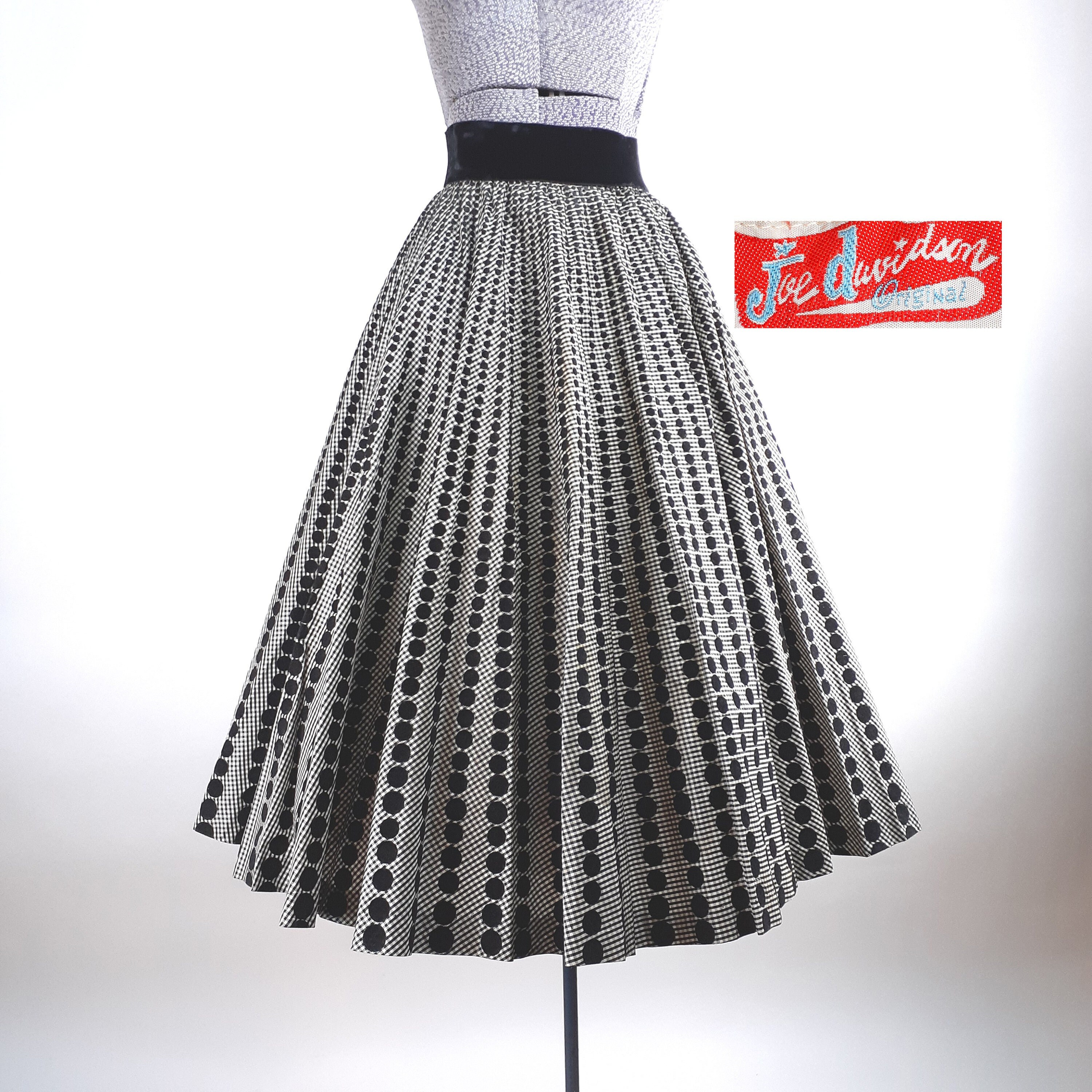 Gingham ball skirt 2025