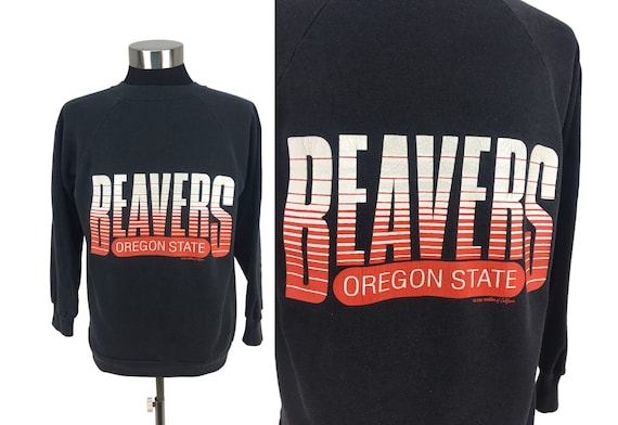 Vintage 1988 Oregon State Beavers Pull-Over Sweats
