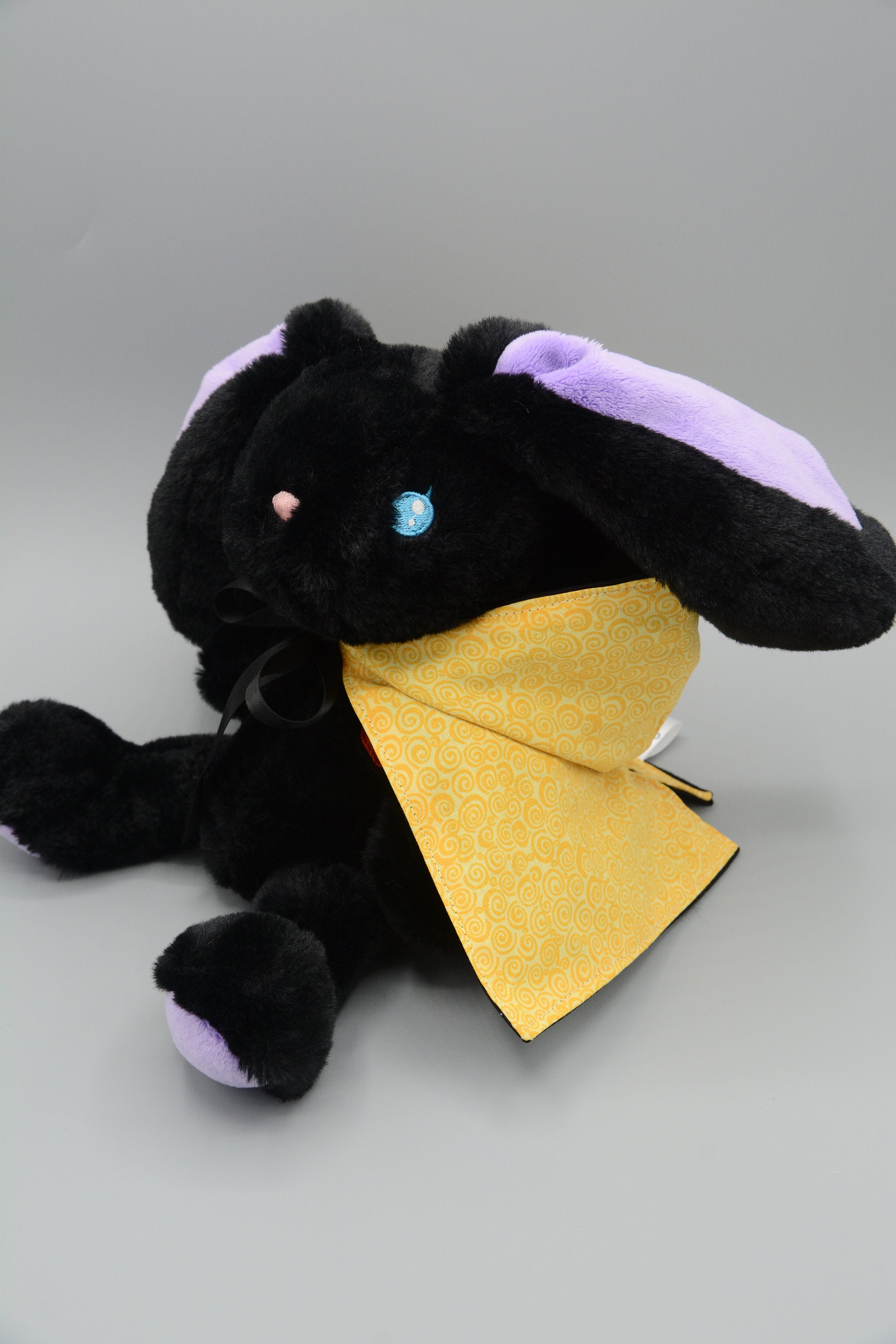 Gothic Bunny Plush – My Heart Teddy