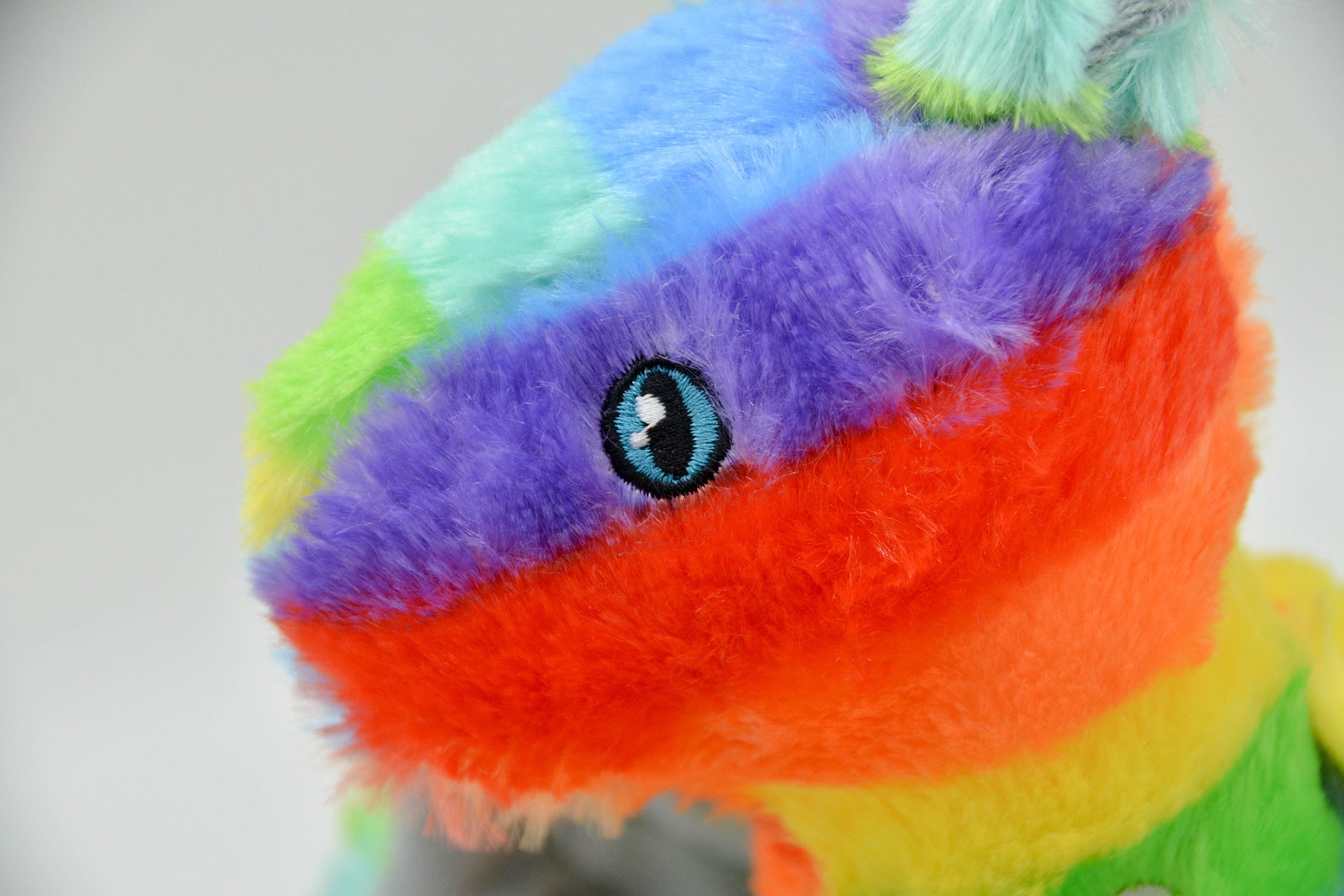 Buy Bright Rainbow Dragon Plushie Adopt a Dragon Fantasy Online in