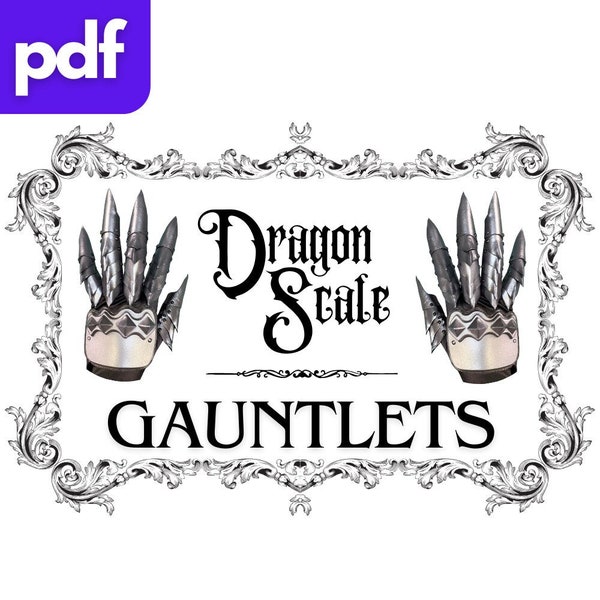 Dragon Scale Gauntlet Pattern