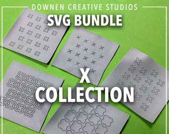 Vector 5 Pack - X - SVG files