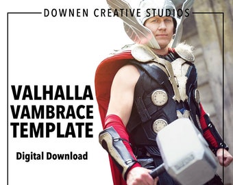 Valhalla Armschiene Template: Digitaler Download