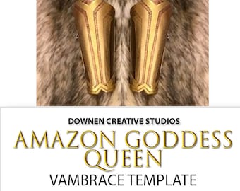 Amazonas Göttin Königin Unterarmschiene Vorlage - Digital Download