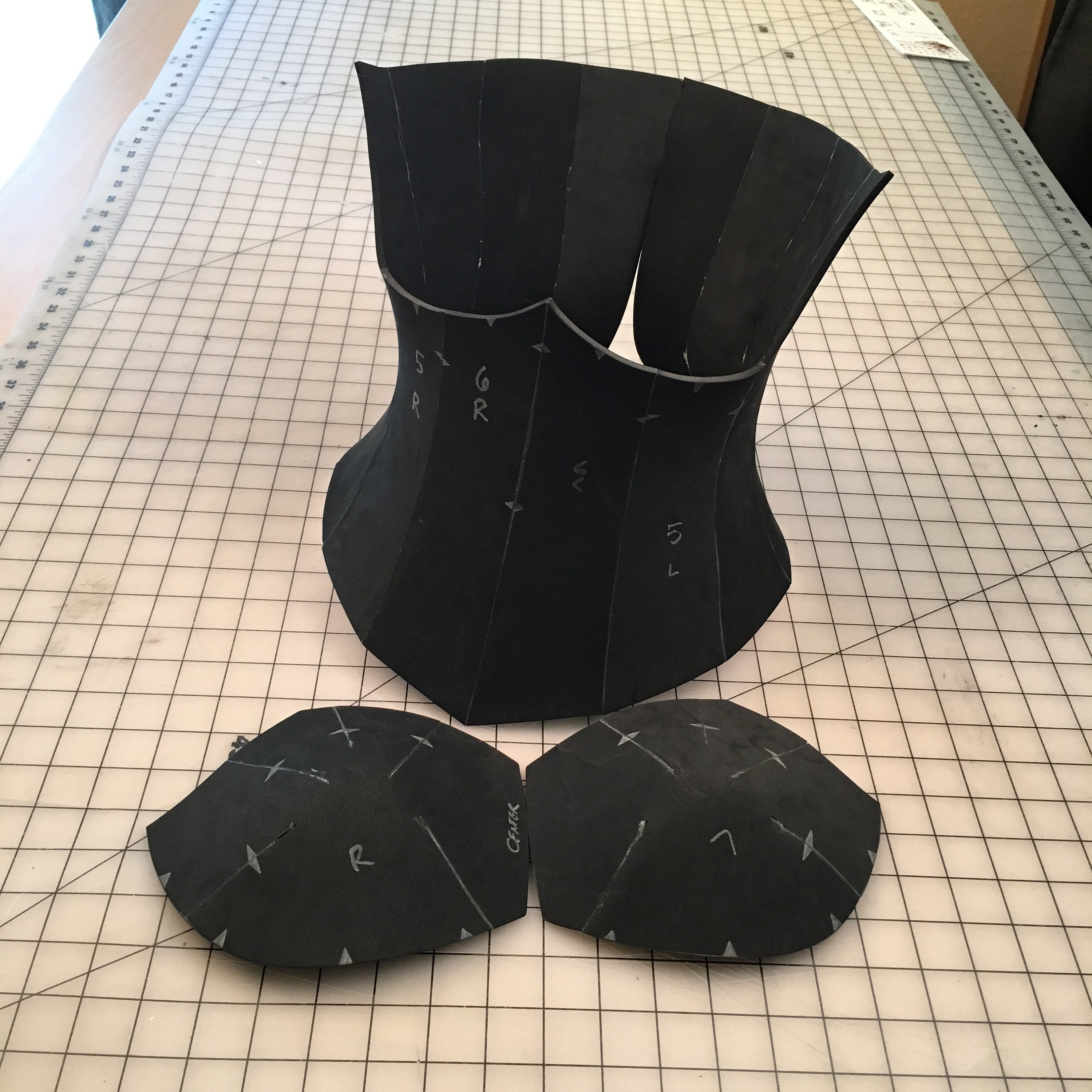 Foam Corset Template Digital Download Etsy