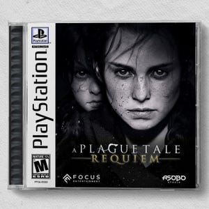 A Plague Tale: Requiem (PS5) Custom PS1 Inspired Case