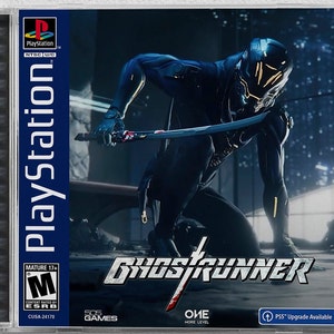Ghostrunner (PS4) Custom PS1 Inspired Case