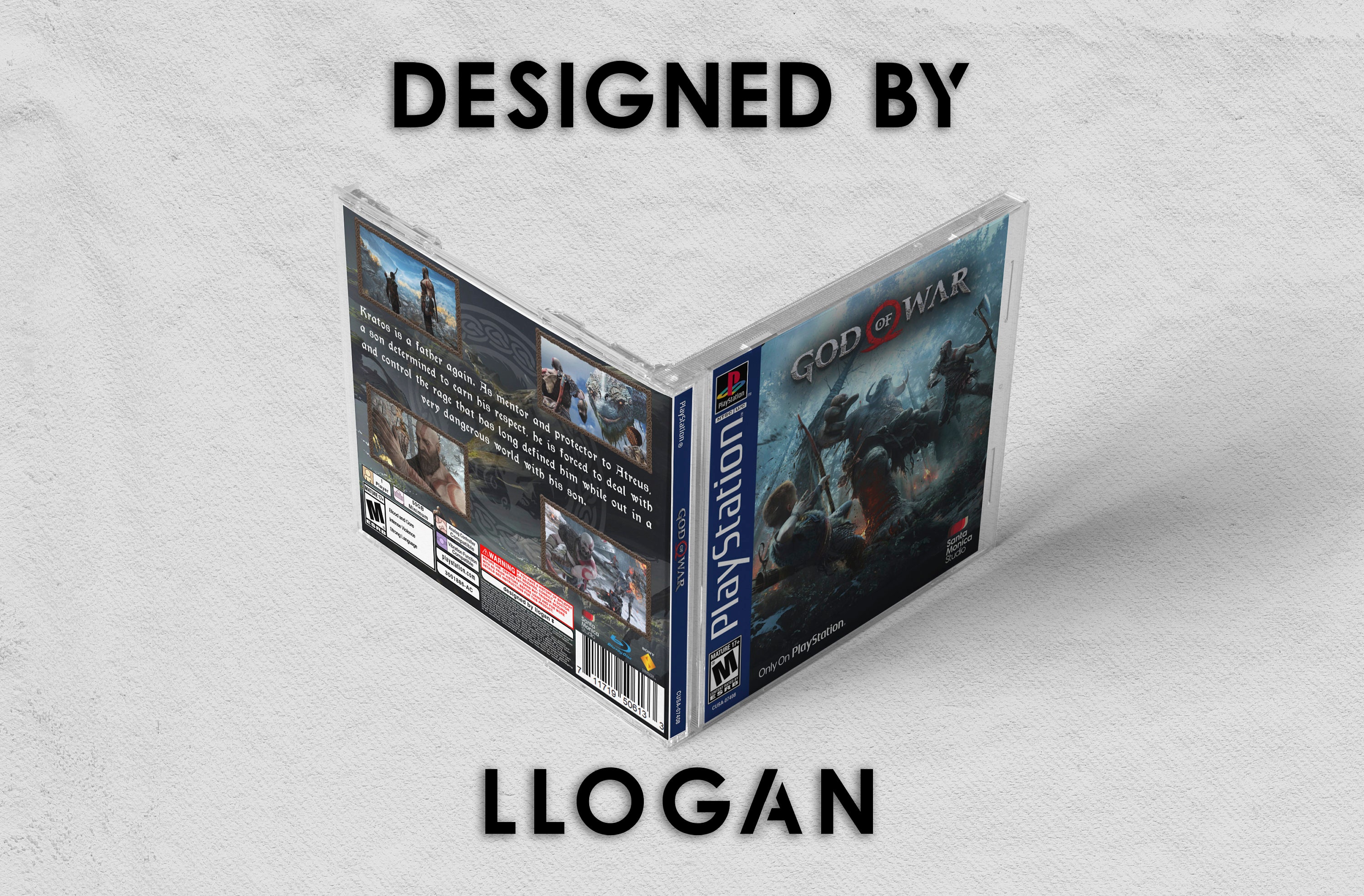 God of on sale war ps4 cover