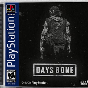 Days Gone (PS4) Custom PS1 Inspired Case
