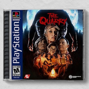 Estuche personalizado inspirado en PS1 de The Quarry (PS4)