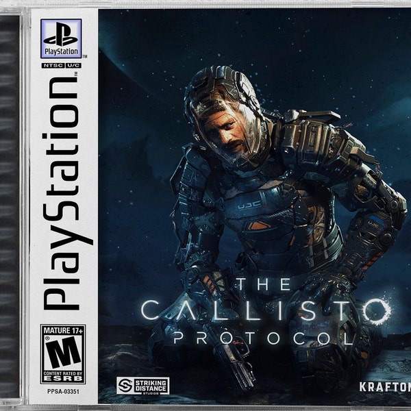 The Callisto Protocol (PS5) Custom PS1 Inspirierte Hülle