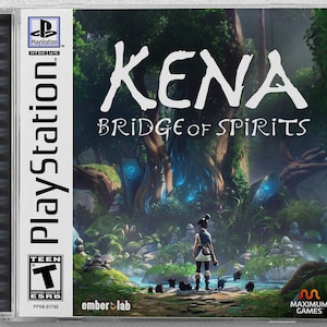 Kena: Bridge of Spirits (PS5) Custom PS1 Inspired Case