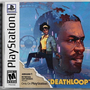Deathloop (PS5) Custom PS1 Inspired Case
