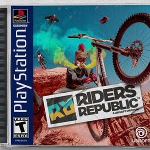 Riders Republic (PS4) Custom PS1 Inspired Case