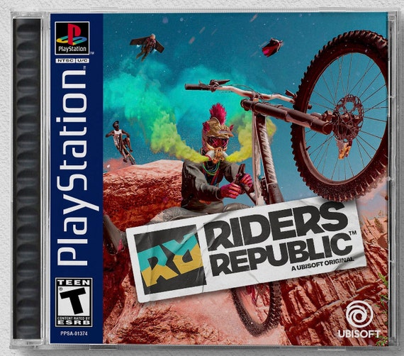 Riders Republic PS4 Custom PS1 Inspired Case - Etsy