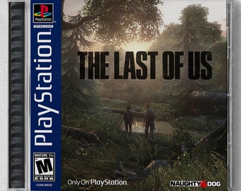 Coque personnalisée The Last Of Us Remastered (PS4) inspirée de la PS1