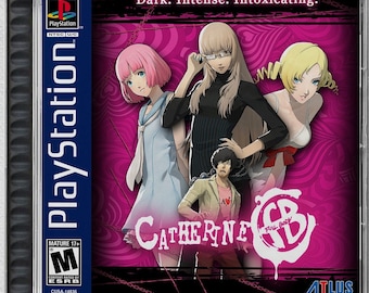 Catherine Full Body (PS4) Custom PS1 Inspired Case