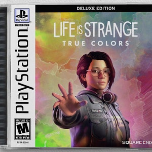 Life Is Strange: True Colors Deluxe Edition (PS5) Custom PS1 Inspired Case