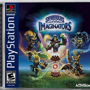 Skylanders Imaginators (PS4) Custom PS1 Inspired Case