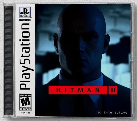 Hitman 3 PS5 Custom PS1 Inspired Case 