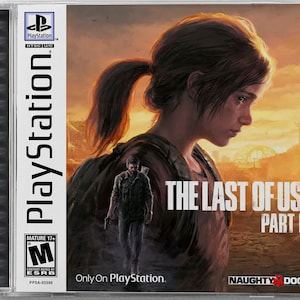 The Last Of Us Part 1 (PS5) Custom PS1 Inspired Case