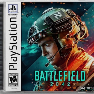 Battlefield 2042 (PS5) Custom PS1 Inspired Case