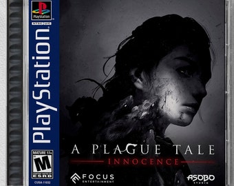 A Plague Tale: Innocence (PS4) Custom PS1 Inspired Case