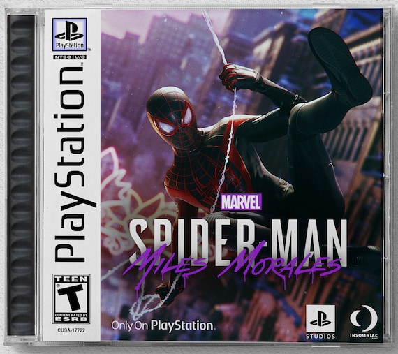 PS5 Gets First Official Box Art for Spider-Man Miles Morales