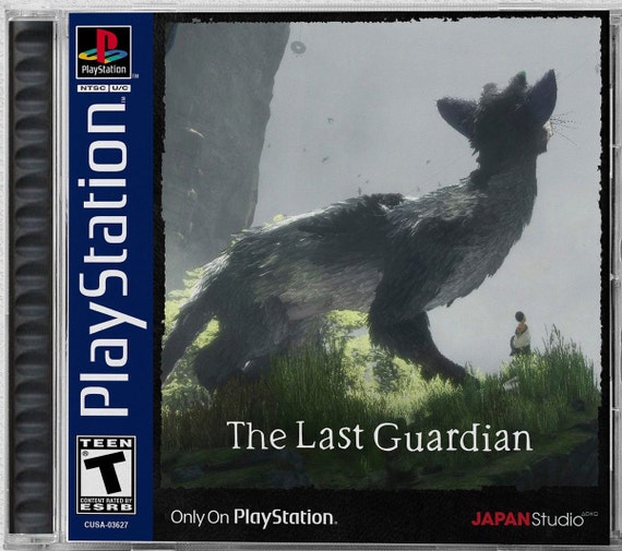 The Last Guardian PS4 Custom PS1 Inspired Case 