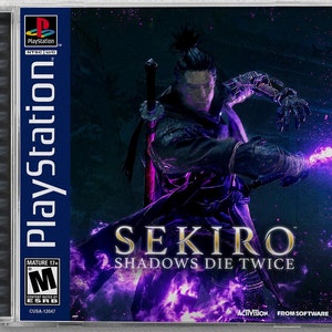 Sekiro: Shadows Die Twice (PS4) Custom PS1 Inspired Case