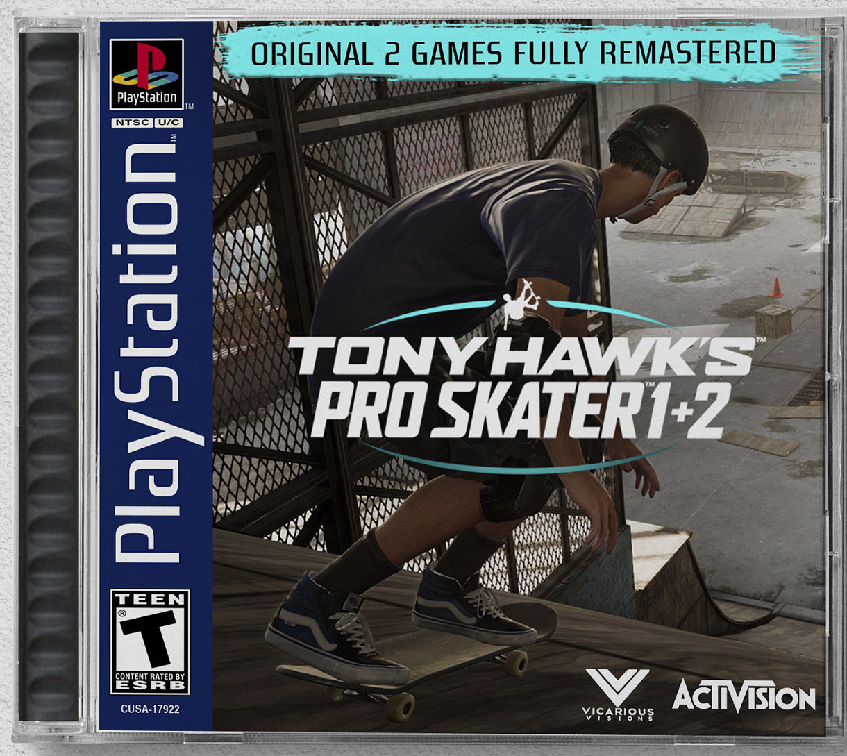 Rekvisitter hulkende glide Tony Hawk's Pro Skater 12 Remake PS4 Custom PS1 - Etsy