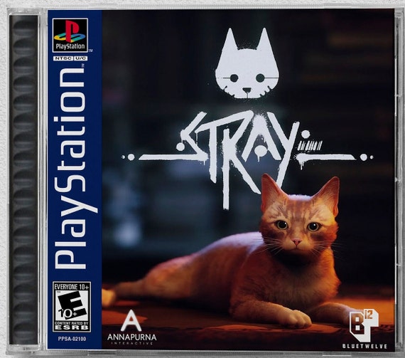 Funda inspirada en PS1 personalizada de Stray PS4 -  España