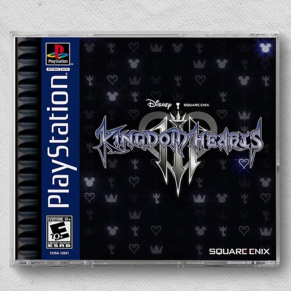 キングダム ハーツ 3 (PS4) カスタム PS1 風ケース - Etsy 日本