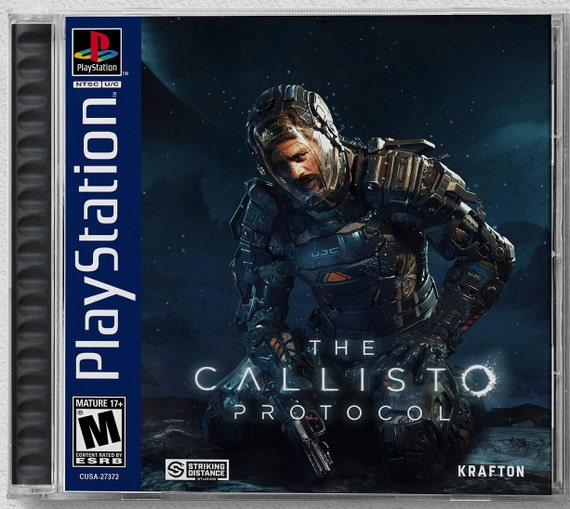 The Callisto Protocol PS4 Custom PS1 Inspired Case 