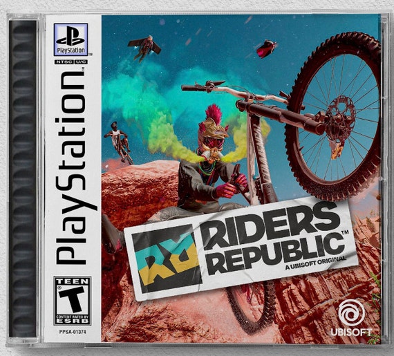 Riders Republic PS5 Custom PS1 Inspired Case 