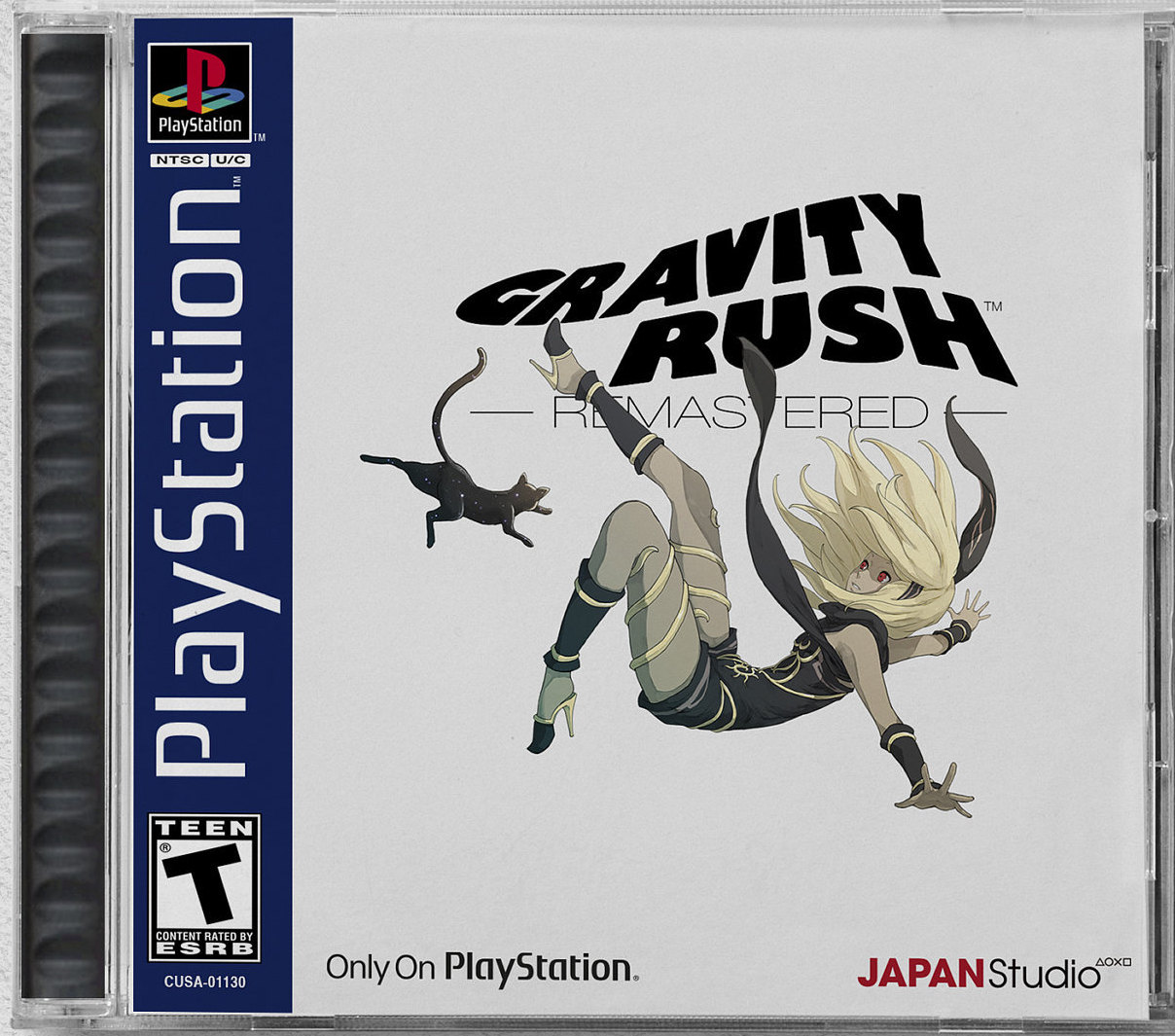 Gravity Rush Remastered PS4 Boîtier personnalisé inspiré de la PS1 - Etsy  France