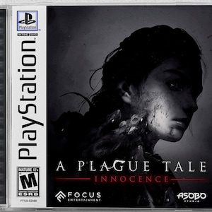 A Plague Tale: Innocence (PS5) Custom PS1 Inspired Case