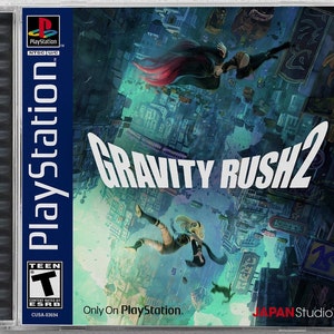 Gravity Rush 2 (PS4) Custom PS1 Inspired Case
