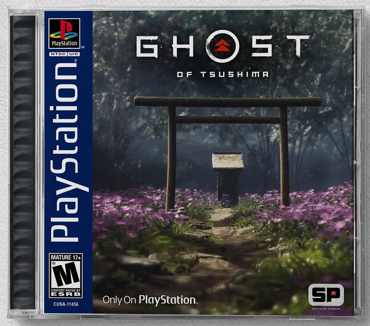 Ghost of Tsushima Updated Box Art Drops Only on PlayStation