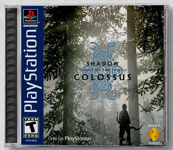 Shadow Of The Colossus PS4 Custom PS1 Inspired Case -  España