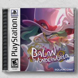 Balan Wonderworld (PS5) Custom PS1 Inspired Case