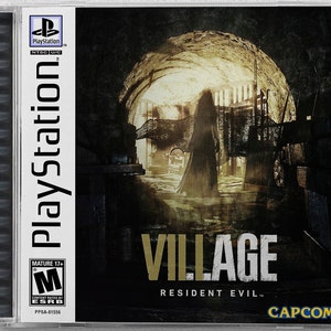 Resident Evil 8 Village (PS5) Custom PS1 Inspired Case