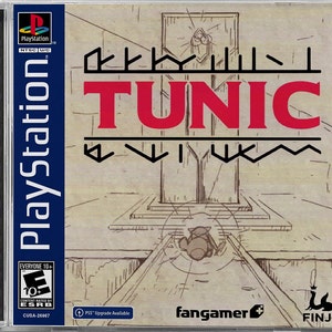 Tunic (PS4) Custom PS1 Inspired Case