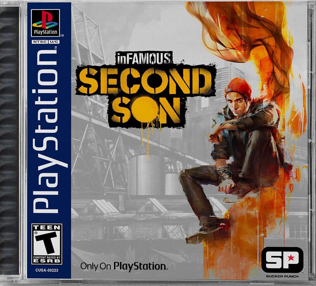 inFAMOUS Second Son PS4 PlayStation 4 Sony Action Game with