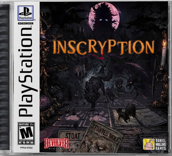 Inscryption (PS5) Custom PS1 Inspired Case - Etsy