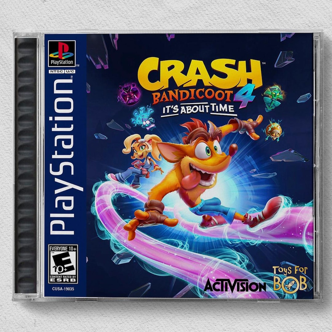 Ps4 Crash Bandicoot It's About Time Switch Physical Crash